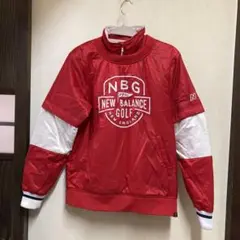 NEW BALANCE ゴルフジャケット レッド NBG