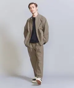 360°MASTER バンドカラー コーチジャケット BEAUTY&YOUTH UNITED ARROWS（ビューティーアンドユース