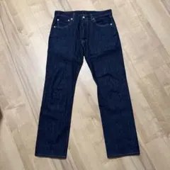 Levi's premium 501 W33 L32 濃紺 美品】Levi's 501 premium 濃紺 W33 L32 - メルカリ