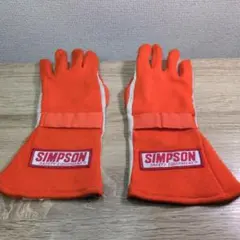 希少SIMPSONバイク用グローブ 黒/赤Lサイズ未使用品 - メルカリ