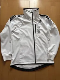 adidas climalite ジャージ（フード付き）上　ホワイト
