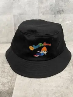 パラッパラッパー バケハ 帽子 バケットハット ブラック