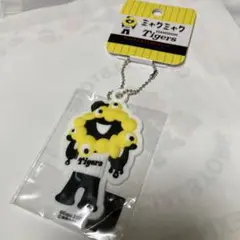 3D ラバーマスコットキーチェーン ミャクミャク 阪神タイガース　黄