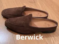 Berwick バーウィック　ローファー　レザーサンダル　スリポン　スウェードのサムネイル