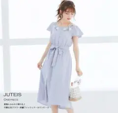 トッコ 3Dフラワー フィッシュテールワンピース　コラボ大人可愛い