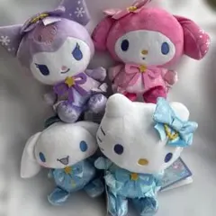 マイメロディ・ハローキティ ・シナモンぬいぐるみセット