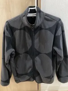 【美品】ユニクロ　マリメッコ　ドット柄 フリースジャケット　Mサイズ