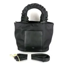美品 トートバック index ブラック 2way ショルダーバッグ 軽いのサムネイル
