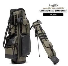★新品★bagjack Cart Bag キャディバッグ ※着脱式サブバッグ付属 バックジャック ゴルフ】セルフスタンドキャリー付きカートバッグ – GQ