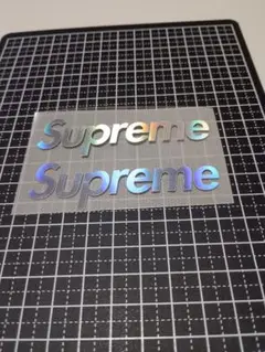 Supreme アイロンシート 2枚セット　ホログラム