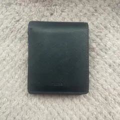TAKEO KIKUCHI ブラック二つ折り財布