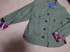 ブルーレーベルクレストブリッジ　ミリタリージャケット36