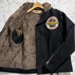 美品✨トイズマッコイ デッキジャケット カスタム N-1 ネイビー Lsizeのサムネイル