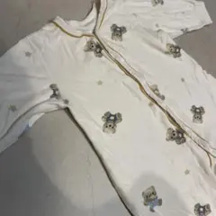 ベビー ロンパース カバーオール クマ 星柄
