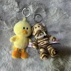 NICI キーホルダー トラ とヒヨコ　2点セット