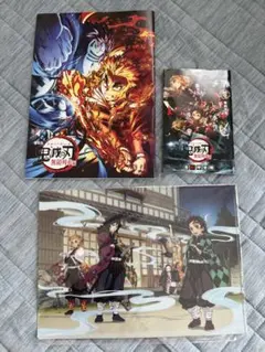 鬼滅の刃 アートブック・クリアファイルセット　来場者特典　無限列車編　煉獄杏寿郎