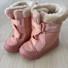 美品　イフミー　ブーツ　ピンク　18センチ