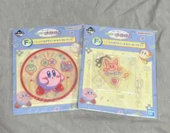一番くじ 星のカービィ ぷぷぷ☆らあめん F賞 ラバーセレクション 2点セット