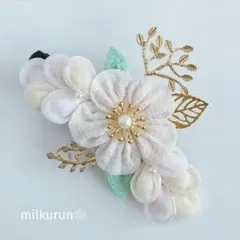 Meiko様---つまみ細工 ❁ 髪飾り 【華～はなやぎ～】