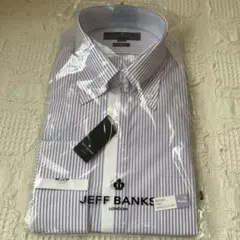 JEFF BANKS スリムフィット 長袖シャツ