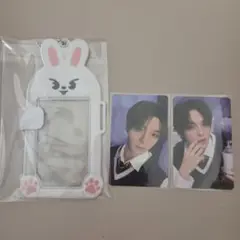 StrayKids　リノ　ペットボトルホルダー・フォトカードケース・キーホルダー StrayKids リノ ペットボトルホルダー・フォトカードケース