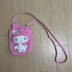 [サンリオ］Sanrio マイメロ　ぬいぐるみポシェット　ミニバッグ
