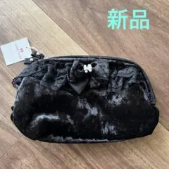 新品【GALLERY VISCONTI】ワイヤーコスメポーチ 黒のサムネイル