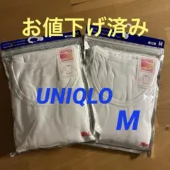 「新品未開封」UNIQLO ヒートテック クルーネックT（九分袖）　M