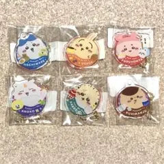 ①【ちいかわ】飾れる！アクリルキーホルダー 6種セット