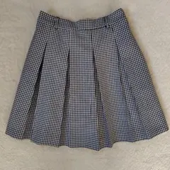 プリーツ ミニスカート