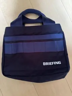 BRIEFING ネイビー ハンドバッグ