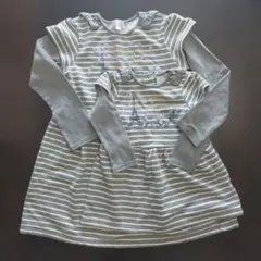 マザウェイズ　長袖ワンピース　サイズ150と104　2着セット