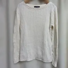 GREEN LABEL RELAXING ホワイト 長袖 ニット