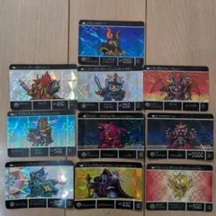 ガンダム　カードダス　ラクロアの勇者　伝説の巨人　10枚　まとめ売り　レトロ