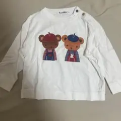 ファミリア　ロンT　長袖カットソー　トップス　日本製　男の子　女の子　90