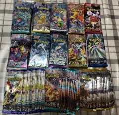 ポケカ　サーチ済み未開封パック　100パック　⑤