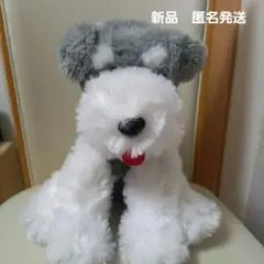 新品　シュナとボブボーンチャームJB　ぬいぐるみ　青首輪チャーム