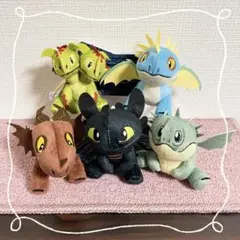 実写映画『ヒックとドラゴン』 マスコット 全5種セット