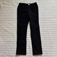 branshes 黒スリムパンツ　120 裏起毛