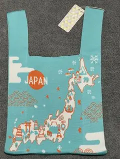 D.KELLY JAPAN エコバッグ 日本地図柄