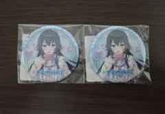 【学マス】 DMMスクラッチ E賞 月村手毬 グリッター缶バッジ