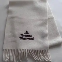 Vivienne Westwood マフラー ホワイト 白