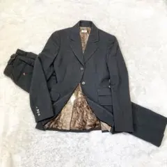 ポールスミス　ウーマン　スーツセットアップ　グレー ウール混紡 38