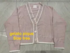 ランカ❣️プロフ読んでください さまgelato pique ピンク カーディガン