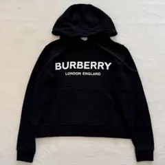 【美品✨希少XL】BURBERRY バーバリー センタービッグロゴ パーカー 黒 2025年最新】BURBERRY パーカーの人気アイテム - メルカリ