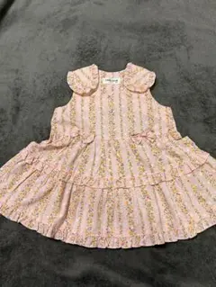 CLOVER PIGEON 花柄ノースリーブワンピース 80