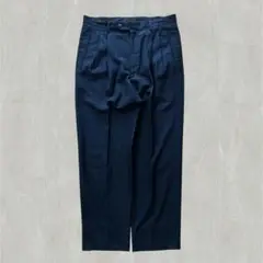 ヴィンテージ　ウールシルク混 高級素材　スラックス 美品　フォーマル　サイズA7