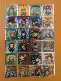 鬼滅の刃マンチョコ シール　無限城編 24枚コンプリート