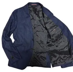 TOMMY HILFIGER ロロピアーナ シルク混 テーラードジャケット 48のサムネイル