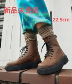 値下げ☆プーマ　ウィメンズ　ディナーラブーツ　ブラウンのサムネイル